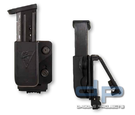 Com-Tac Einzelmagazintasche aus Kydex®, Schwarz, für Glock Mag. 9 mm/.357/.40/.45 GAP