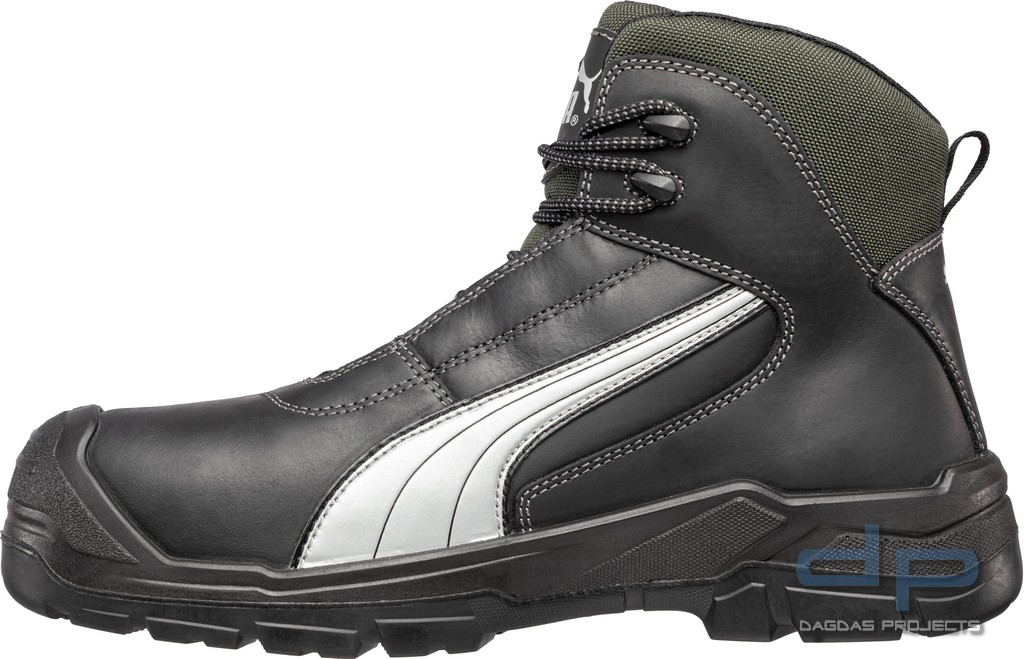 PUMA 630210 Sicherheitsschuhe Arbeitsschuhe scuff caps HRO schwarz S3