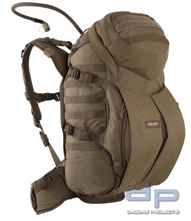 Source Double D Hydration Cargo Pack Schwarz oder Coyote
