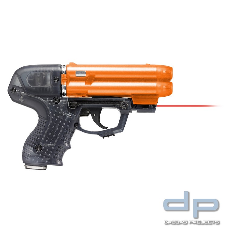 Pfefferspray JPX6 mit 4 Schuss Speedloader mit Laser