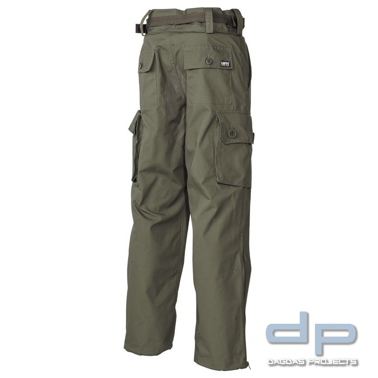 Kommandohose, "Smock", Rip Stop, oliv