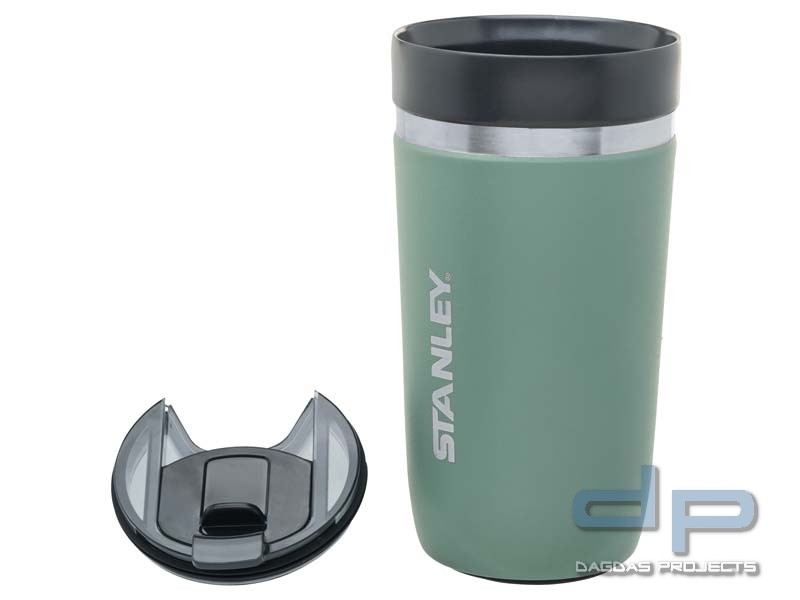 Stanley GO SERIES TUMBLER-Trinkbecher,  grau-grün dunkle CERAMIVAC-Beschichtung