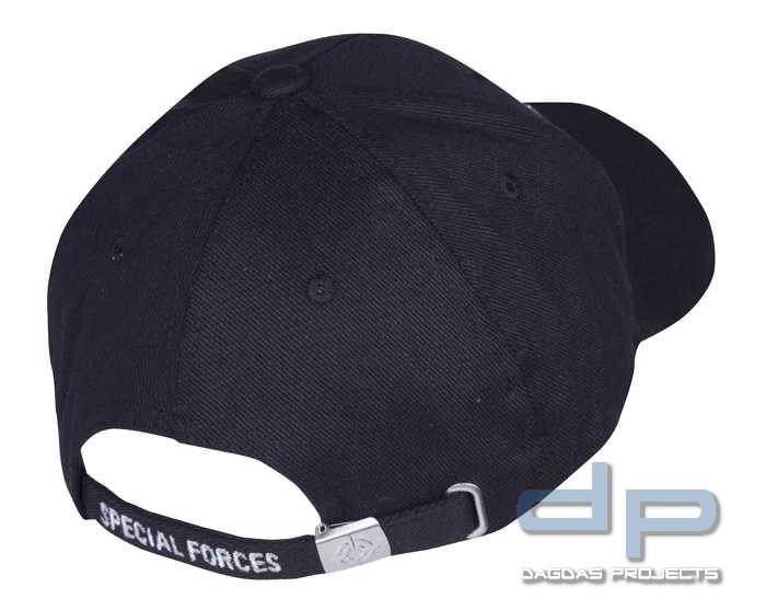 Baseball Cap Schwarz Special Forces