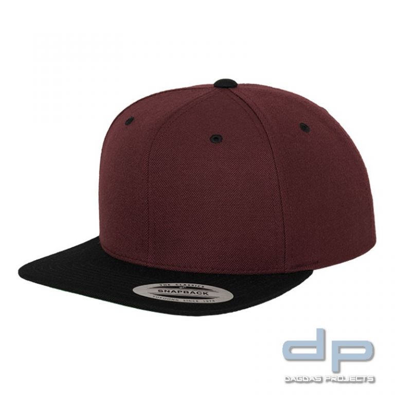 Classic Snapback 2-Tone Cap verschiedene Farben