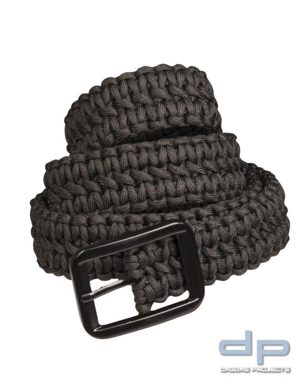 PARACORD BELT SCHWARZ