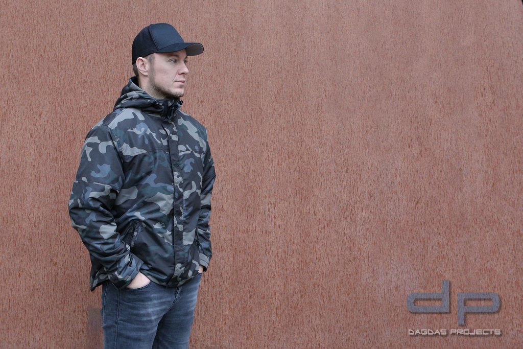 Windbreaker Frontzip in verschiedenen Farben