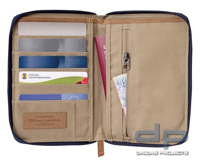 Fjällräven Passport Wallet Dark Grey