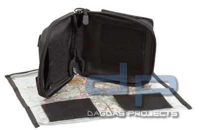 Condor Map Pouch Schwarz