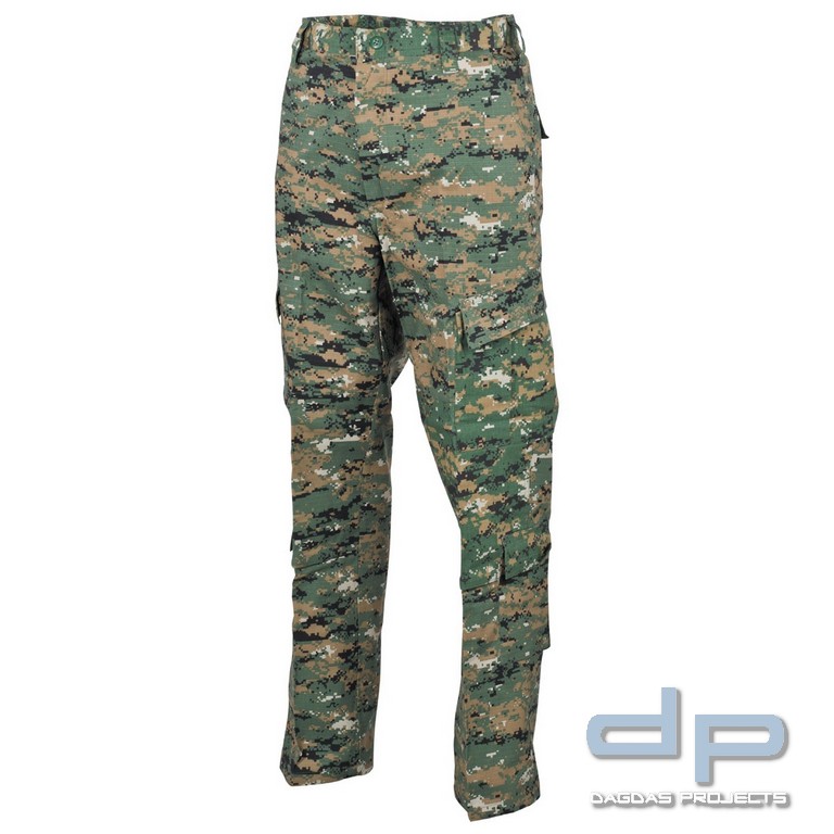 US Feldhose, ACU, Rip Stop, digital woodland