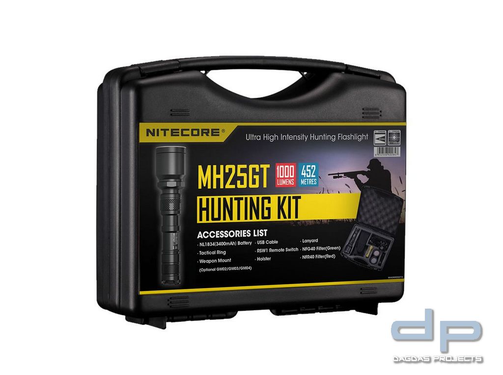 Nitecore MH25GT Jagdset
