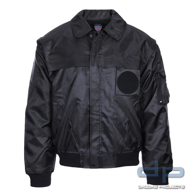 Security Jacke mit abnehmbaren ärmeln