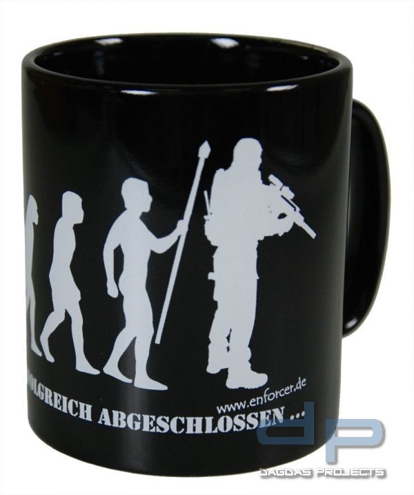 Tasse "Evolution" Schwarz