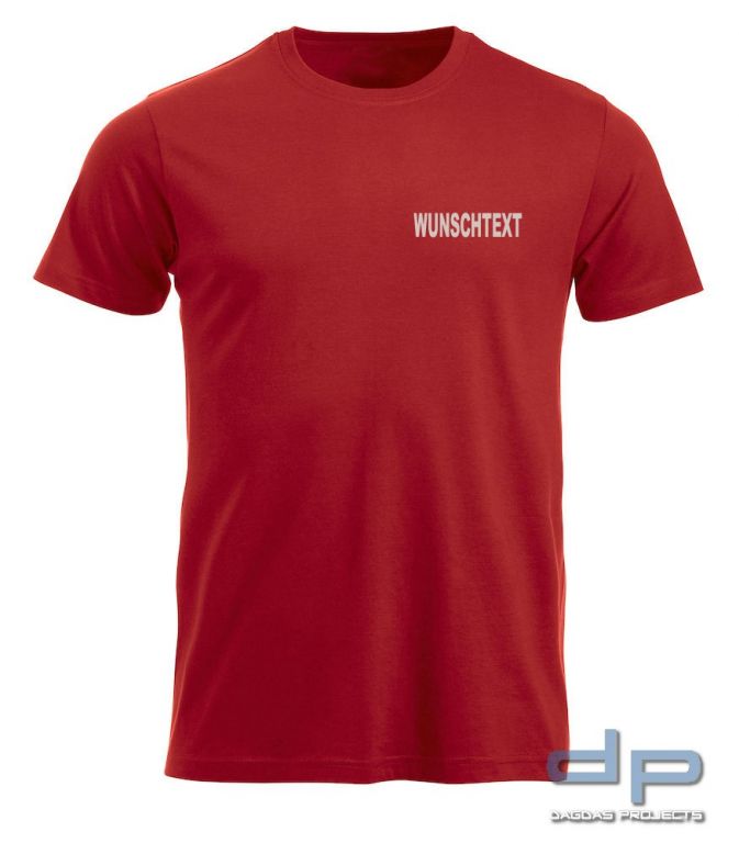 Clique New Classic-T Shirt mit Wunschaufdruck in verschiedenen Farben
