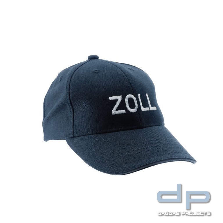 COP® Basecap mit Stick - ZOLL vorne, Stickfarbe weiß, Einheitsgröße in verschiedenen Farben