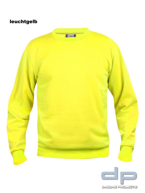 Clique Basic Roundneck mit Wunschaufdruck in verschiedenen Farben