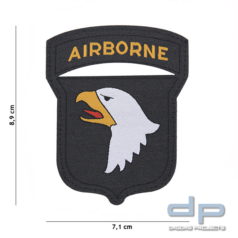 Emblem Stoff fein gewebt 101st Airborne