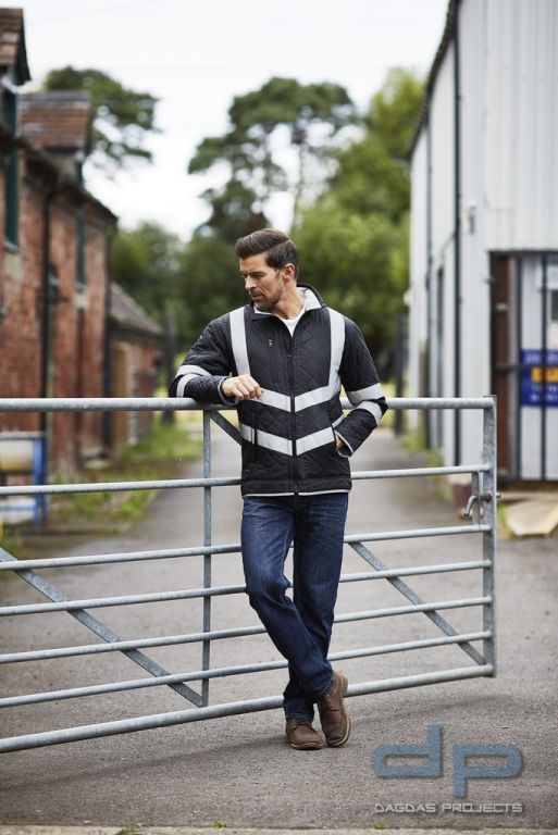 Hi Vis Kensington Jacket (with Fleece Lining) verschiedene Farben
