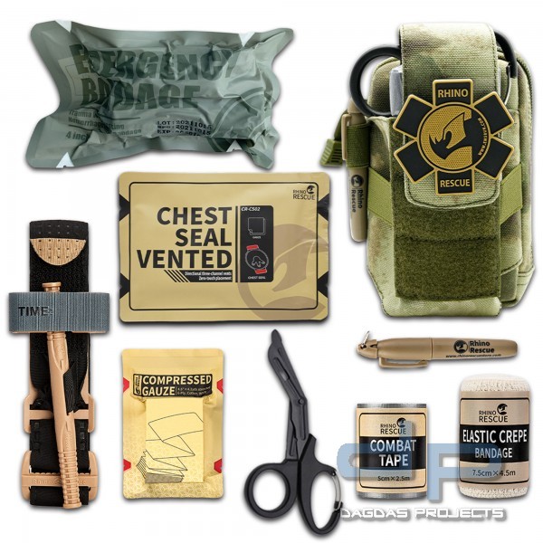 RHINO RESCUE IFAK-FANNY PACK ERSTE-HILFE-SET IN VERSCHIEDENEN FARBEN