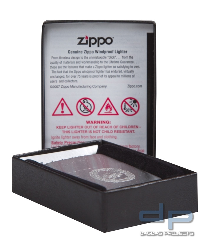Zippo Feuerzeug Motiv Fallschirmjäger