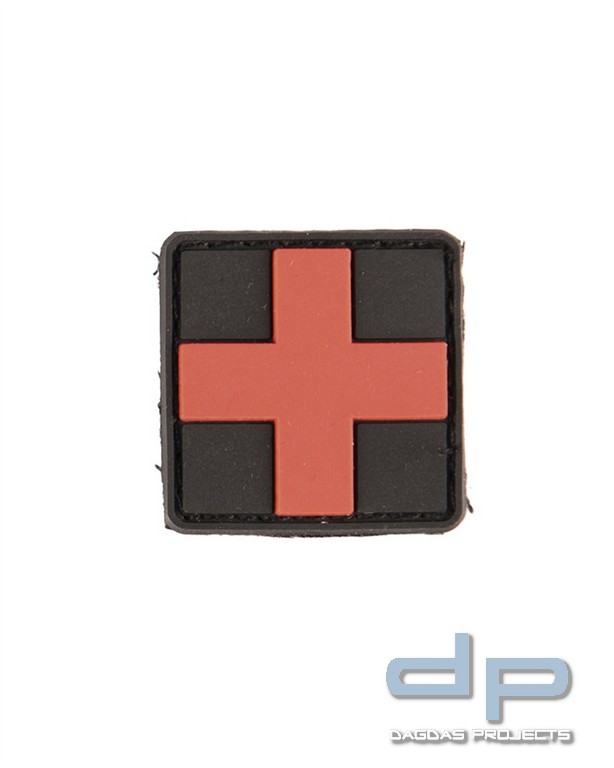 PATCH 3D FIRST AID PVC M.KLETT SCHWARZ SM VPE 10