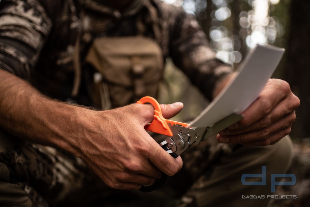 Leatherman Raptor Medizinische Schere mit verschiedenen Tools Schwarz/Orange