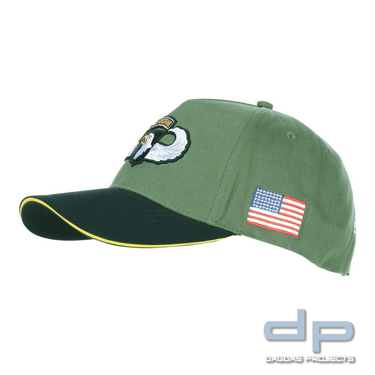 Baseball cap 101st Airborne WWII 3D