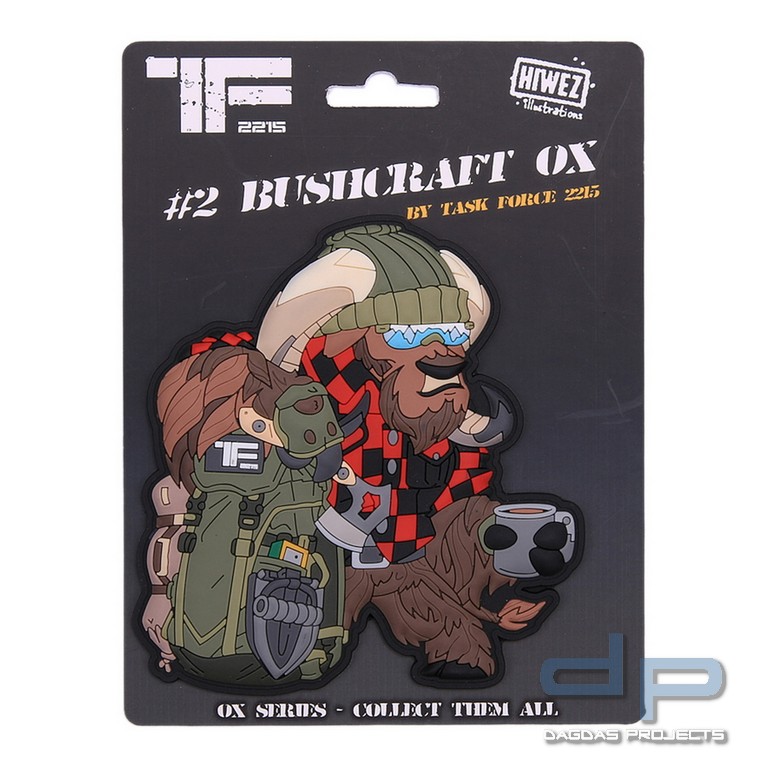 Emblem 3D PVC Bushcraft Ox No.2