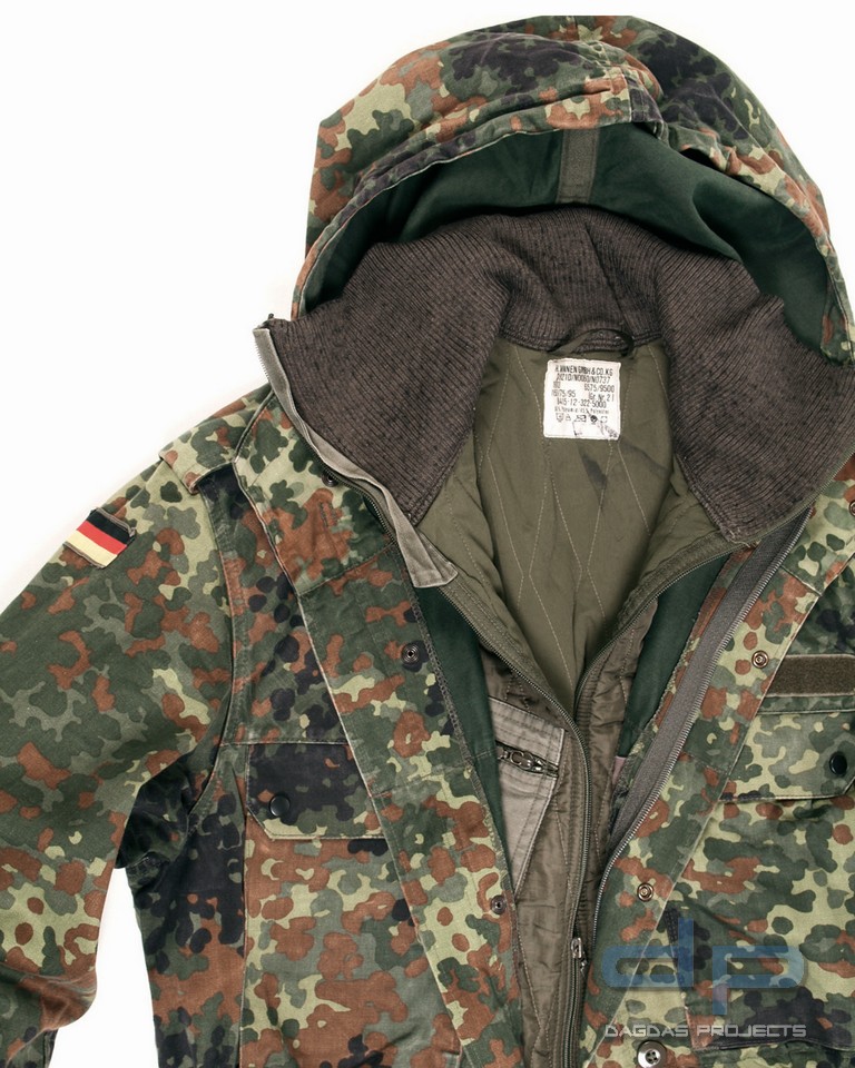 BW FELDJACKE FLECKT.M.UNTERZIEHJ.NACH TL