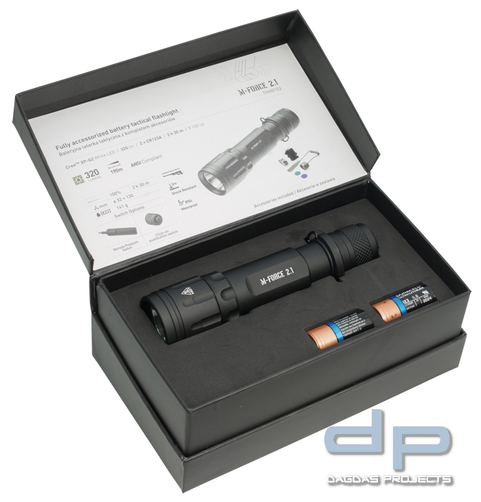 Mactronic M-Force 2.1 Taschenlampe 320 Lumen