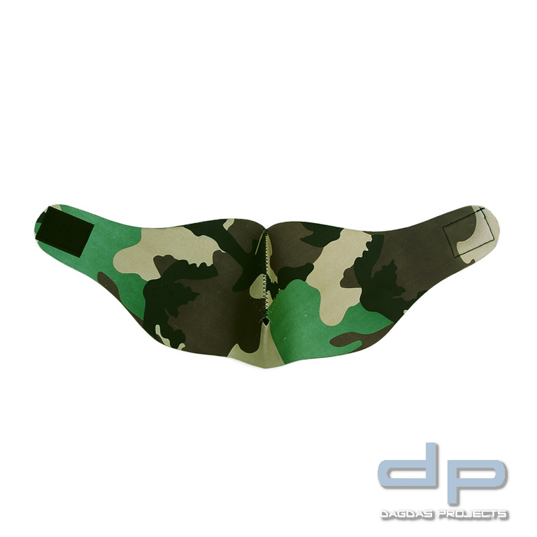 Biker Maske Half Face Camo in verschiedenen Farben