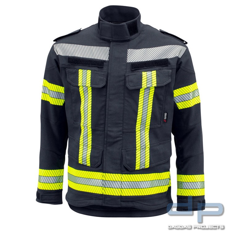 S-GARD Dienstjacke ENDURANCE HIGH-VIS Nomex-Viskose Elasthan, mit Reflex