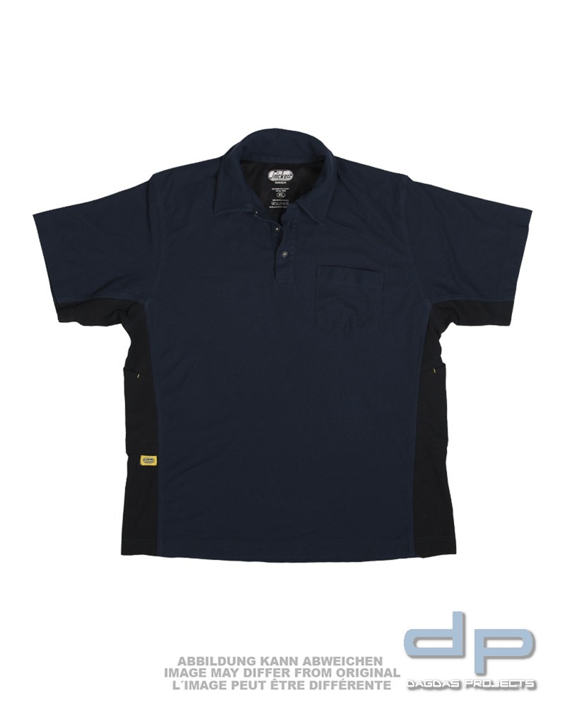NATO POLOSHIRT SNICKERS® DK.BLAU GEBR. VPE 5