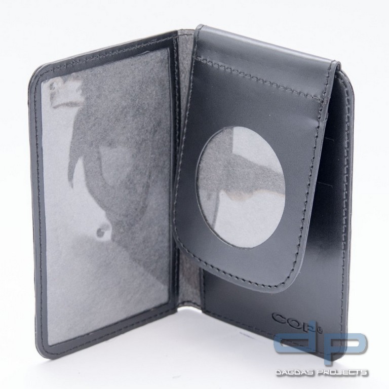 COP® Dienstausweismäppchen OHNE DRUCK, rund, Standardformat, Kunstleder
