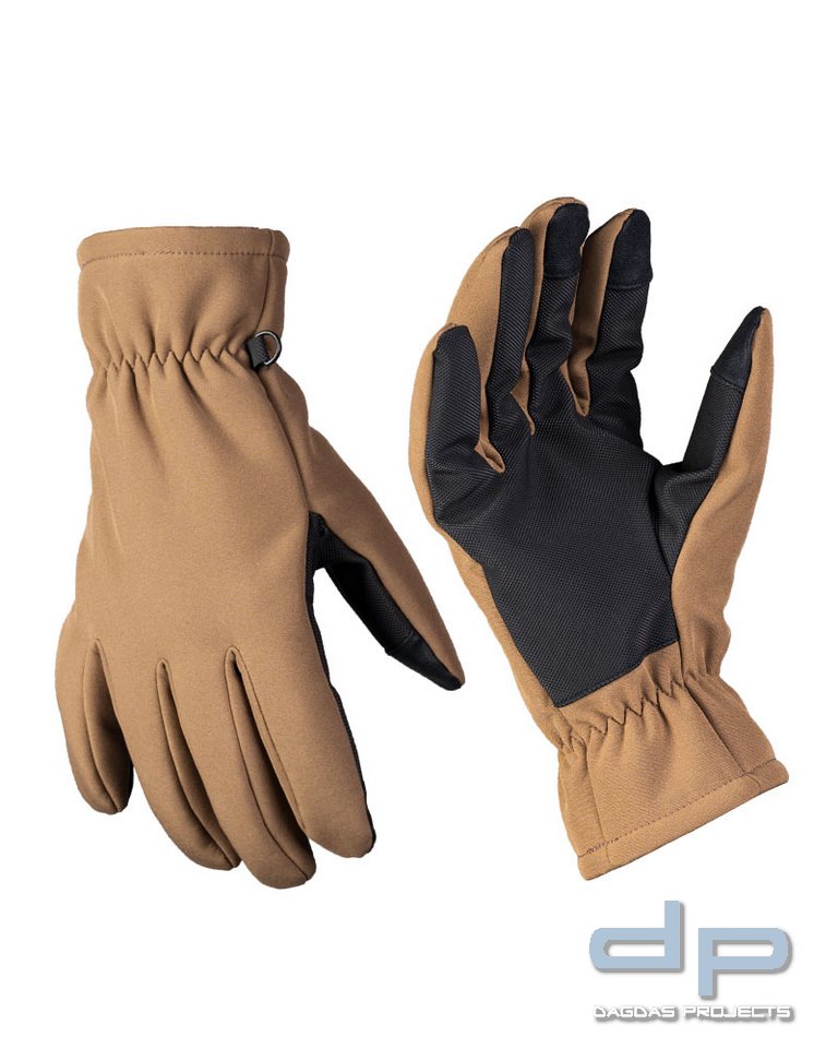 SOFTSHELL HANDSCHUHE THINSULATE™ DARK COYOTE VPE 2