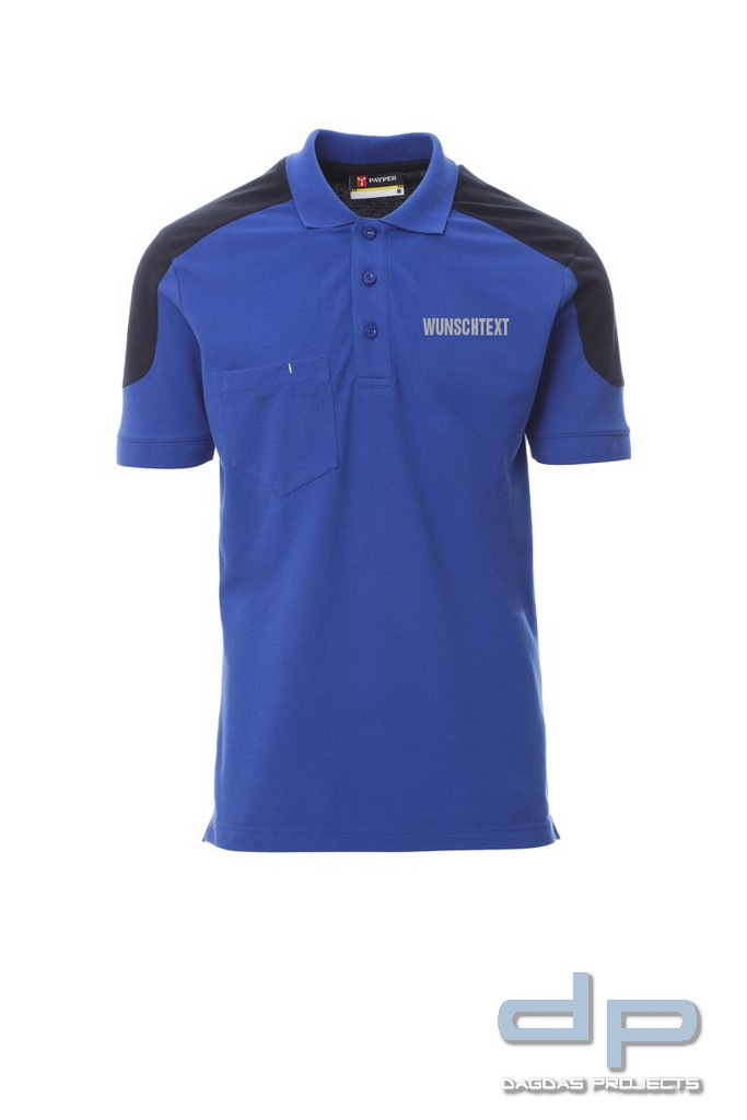 Payper Poloshirt "COMPANY" in verschiedenen Farben mit Wunschaufdruck auf Brust und Rücken