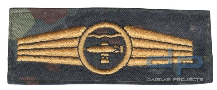 BW Tätigkeitsabz. Unterwasserwaffenpersonal verschiedene Farben