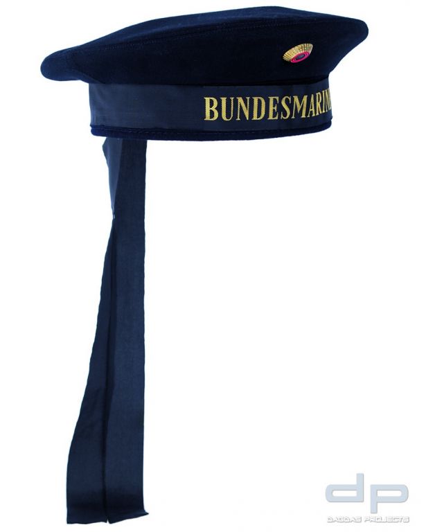 BW MARINE TELLERMÜTZE M.ABZ.DK.BLAU