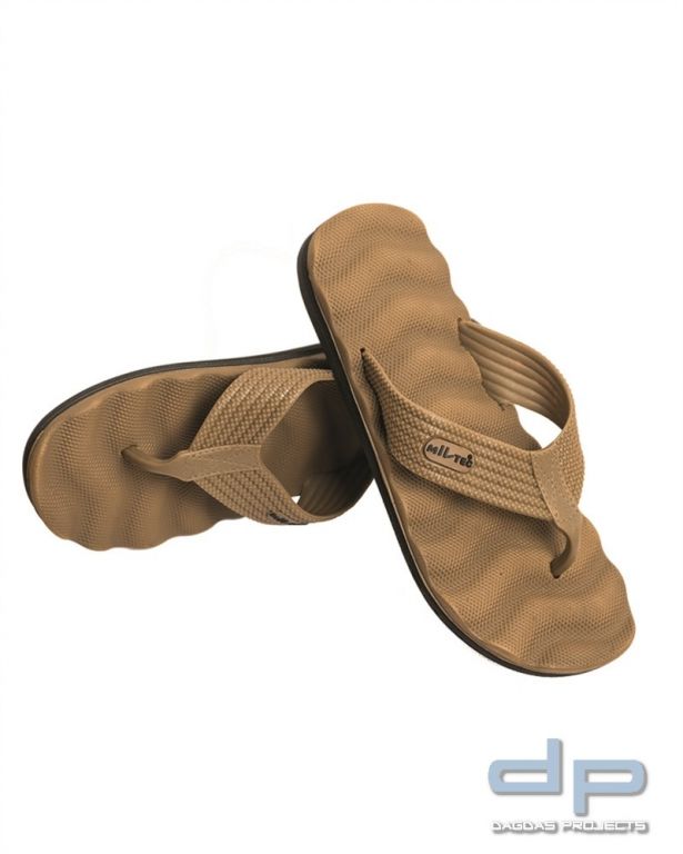 COMBAT ZEHENSANDALEN COYOTE 3 Paar