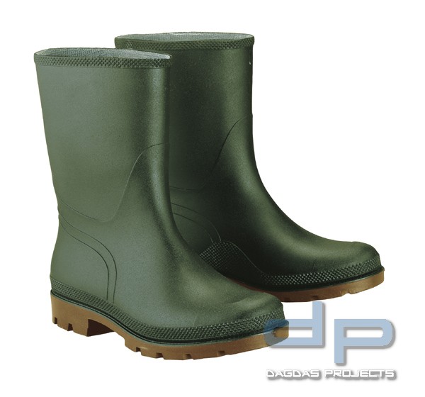 EUROMAX PVC-Stiefel in Grün/Beige