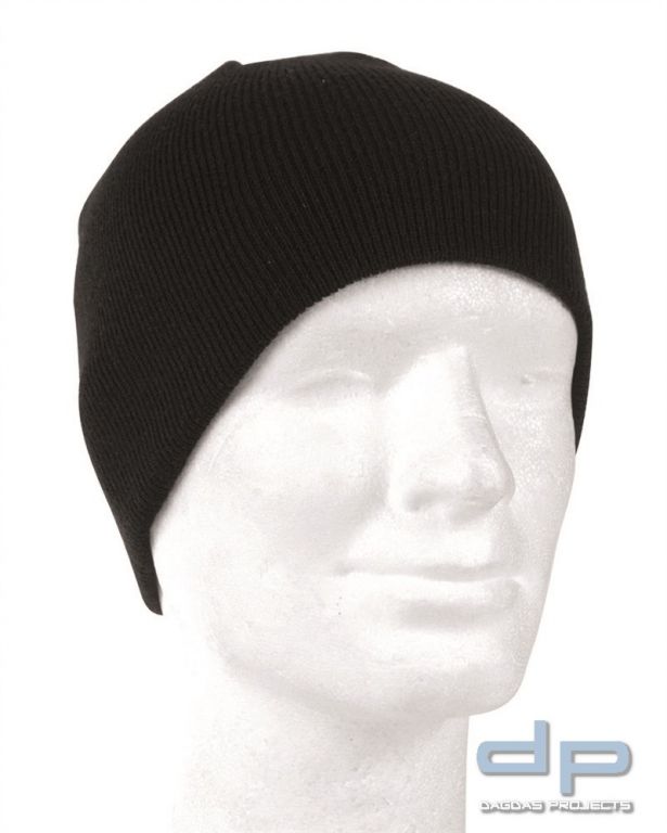 Mil-Tec Beanie Acryl schwarz VPE 12