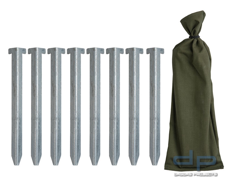 SAVOTTA ZELTHERINGE STAHL 8 STÜCK