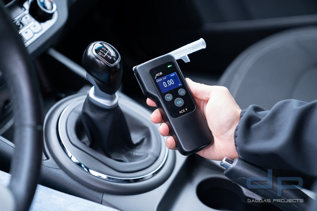 Alkoholtester ACE Y (mit Dräger-Sensor) - Profi-Qualität in robustem Design, für den Extremeinsatz