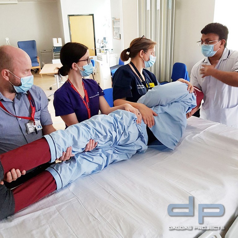 Ruth Lee Übungspuppe Patientenhandhabung, Erwachsener, Gewicht 50 kg, Gr. 1,65 m