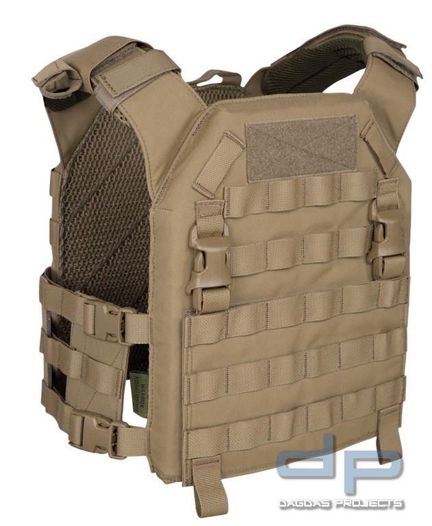 Warrior Recon Plate Carrier Molle Front Panel