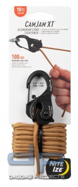 NITE IZE – CAMJAM XT ALUMINIUM – SEILSPANNER