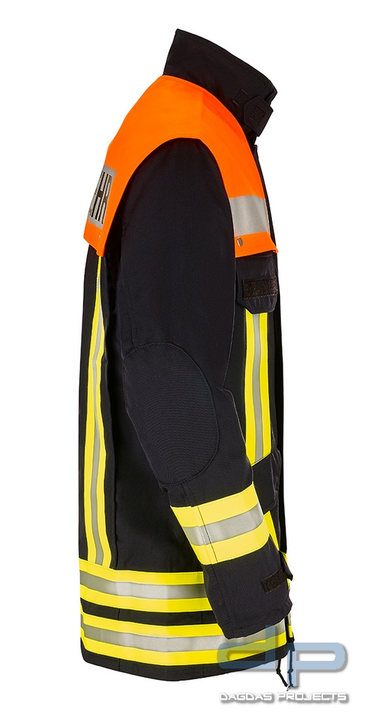 Feuerwehrjacke HuPF Teil 3 Oberstdorf 2000 100% Baumwolle mit Koller