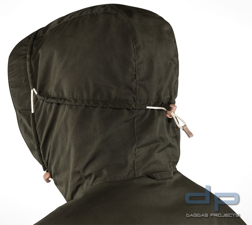 Fjällräven Singi Wool Padded Parka in Schwarz