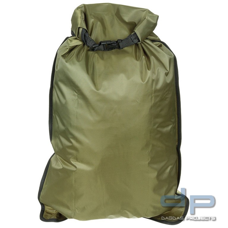 Transportbeutel, wasserdicht, Rip Stop, 20 L., oliv
