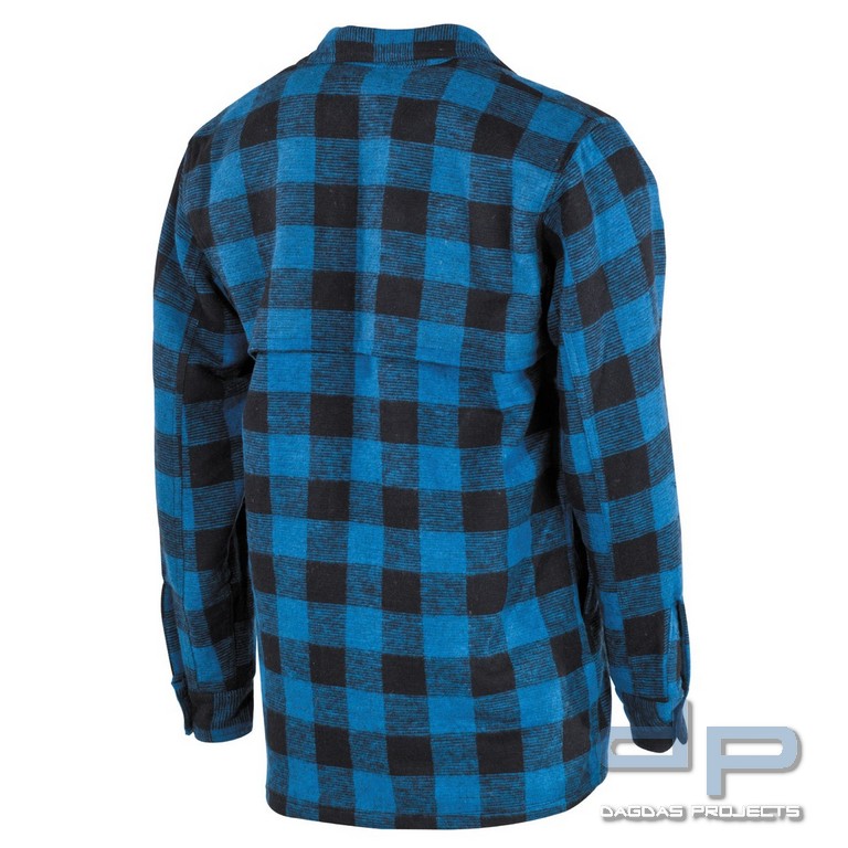 Holzfällerhemd, blau-schwarz, kariert