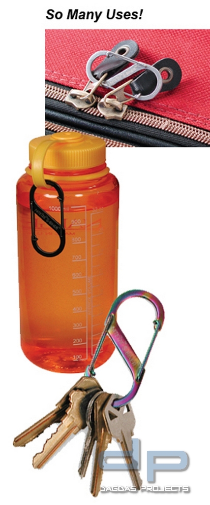 Nite Ize S-Biner Karabiner Edelstahl